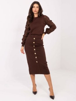 Sweter PM-SW-YIS1077.83 brązowy