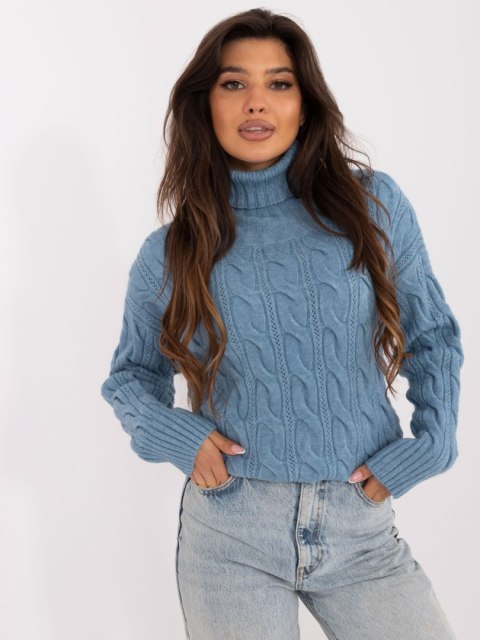 Sweter AT-SW-23445.00 niebieski
