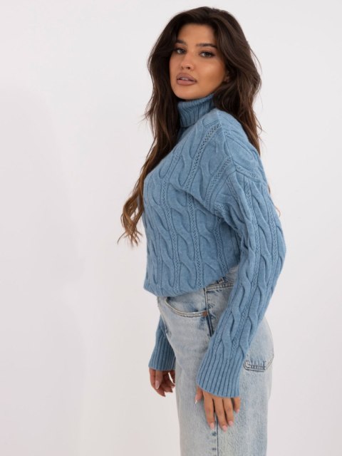 Sweter AT-SW-23445.00 niebieski