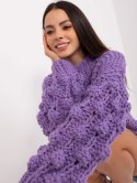 Sweter AT-SW-2382.97P fioletowy