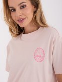 T-shirt D12022M02842A jasny różowy L