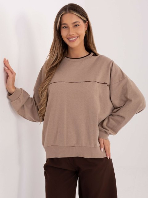 Bluza RV-BL-A940.60 ciemny bezowy