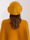 Czapka AT-CZ-231605.21P ciemny żółty