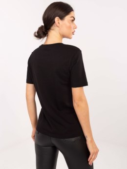 T-shirt D12022M02844A czarny M