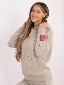 Bluza D10618BC02834A2 beżowy XXL