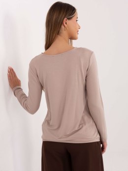 Bluzka RV-BZ-A-160.19P ciemny bezowy