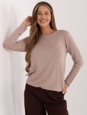 Bluzka RV-BZ-A-160.19P ciemny bezowy