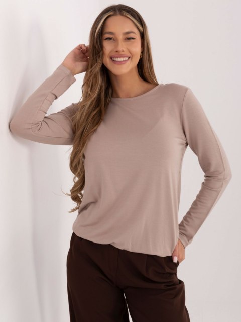 Bluzka RV-BZ-A-160.19P ciemny bezowy