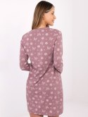 Koszula nocna DU-KN-FP-101.19 ciemny różowy 2XL