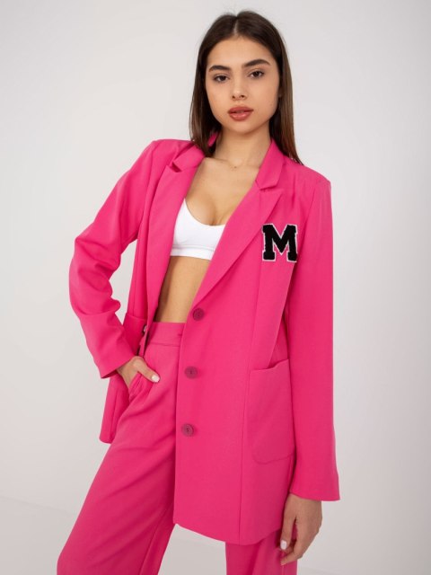 Marynarka LK-MA-509239.40P ciemny różowy