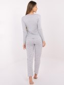 Piżama DU-PI-FP-002.87 szary 2XL