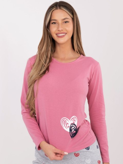 Piżama DU-PI-FP-009.84 różowy M