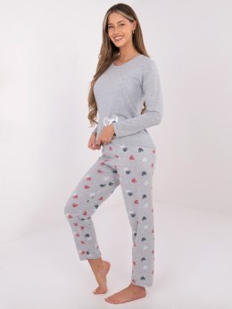 Piżama DU-PI-FP-009.84 szary 2XL