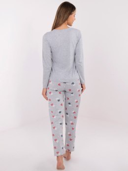 Piżama DU-PI-FP-009.84 szary L