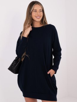 Sukienka RV-TU-5184.93P granatowy S/M