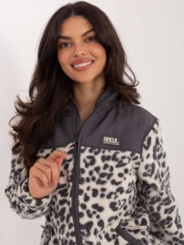 Bluza D20010M02791A2 grafitowy L