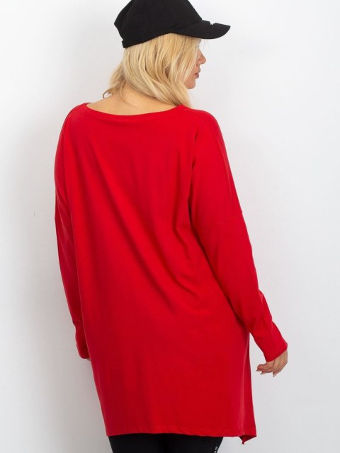 Bluzka RV-BZ-5031.06X czerwony one size XL/2XL