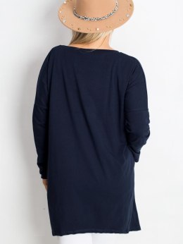 Bluzka RV-BZ-5031.06X granatowy one size XL/2XL