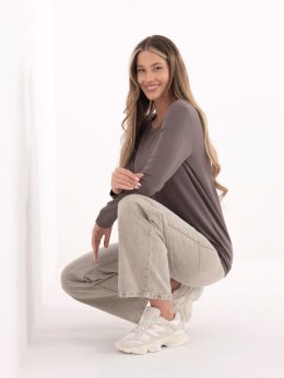 Bluzka RV-BZ-A-160.19P szaro-beżowy