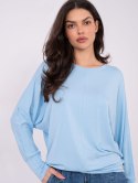 Bluzka RV-BZ-A-164.82 jasny niebieski