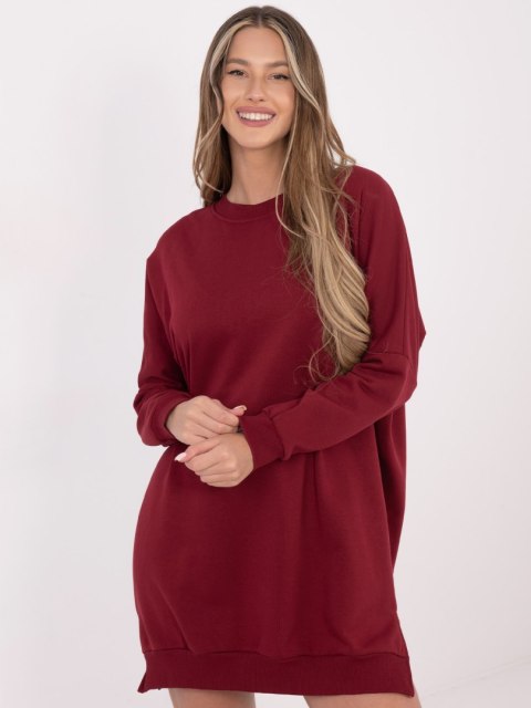 Sukienka RV-SK-6019.67 bordowy