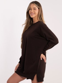 Sukienka RV-SK-6019.67 ciemny brązowy