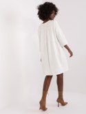 Sukienka RV-SK-6274.36P ecru S/M