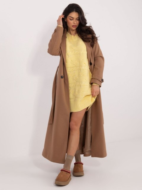 Sweter AT-SW-2367.76P jasny żółty