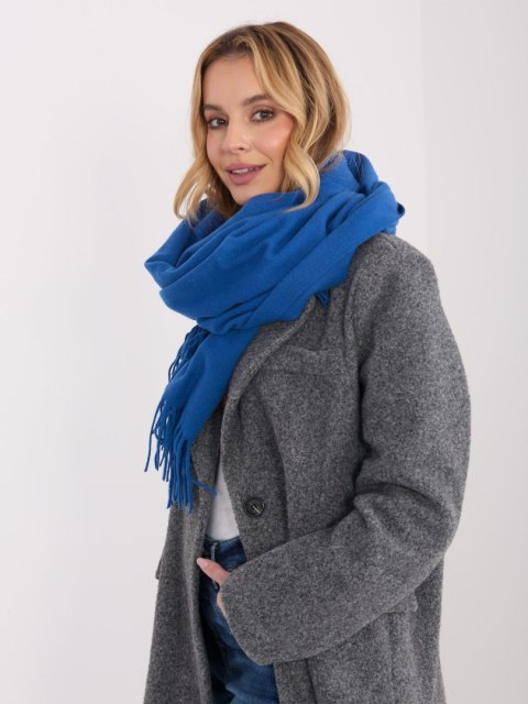 Szalik AT-SZ-23185.90P ciemny niebieski