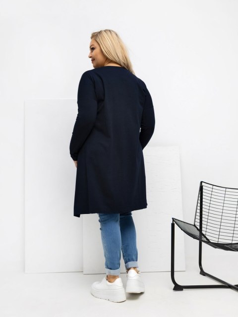 Bluzka RV-BZ-7054-1.06 granatowy