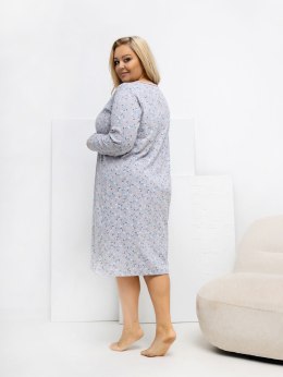 Koszula nocna DU-KN-FP-602.15 szary XL