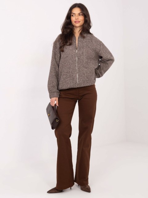 Bluza LK-BL-510134.08P ciemny bezowy XL/2XL