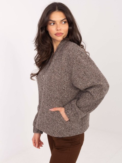 Bluza LK-BL-510134.08P ciemny bezowy S/M