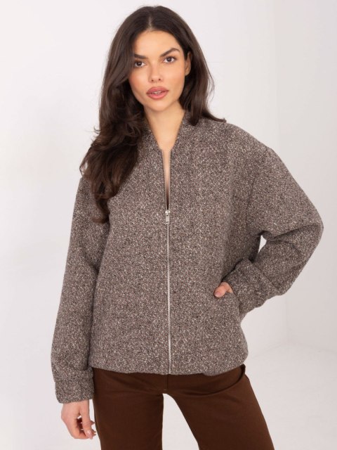 Bluza LK-BL-510134.08P ciemny bezowy S/M