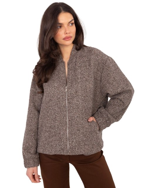 Bluza LK-BL-510134.08P ciemny bezowy S/M