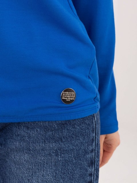 Bluzka RV-BZ-A-160.19P kobaltowy