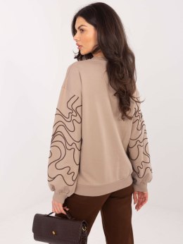 Bluzka RV-BZ-A176.56 ciemny bezowy