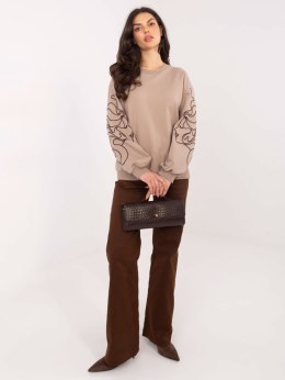 Bluzka RV-BZ-A176.56 ciemny bezowy