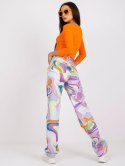 Bluzka RV-BZ-4690.20 pomarańczowy M
