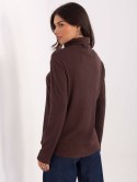 Sweter LK-SW-510184.01P brązowy S