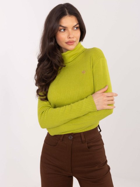 Sweter LK-SW-510184.01P limonkowy S