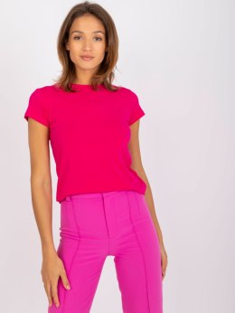 T-shirt RV-TS-4623.71 fuksjowy S