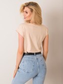 T-shirt RV-TS-4833.25P beżowy XL