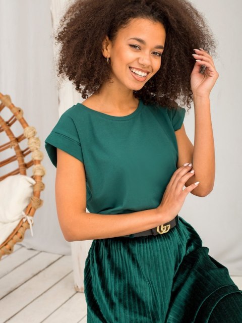 T-shirt RV-TS-4833.28P ciemny zielony L