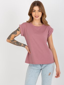 T-shirt RV-TS-4833.52 ciemny różowy M