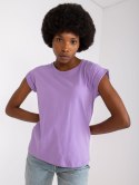 T-shirt RV-TS-4833.67P fioletowy L
