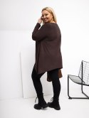 Bluzka RV-BZ-5031.06X ciemny brązowy one size XL/2XL
