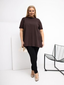 Bluzka RV-BZ-7923-1.34P ciemny brązowy