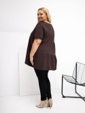 Bluzka RV-BZ-7923-1.34P ciemny brązowy