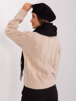 Czapka AT-CZ-231305.91P czarny